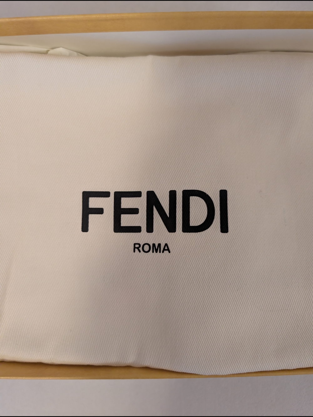 Fendi Black Leather Slides with Gold Double-F Logo - Picture 9 of 9